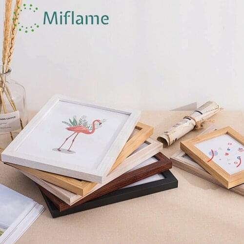 Black White Wooden Photo Frame Display Wall Hangings for Living Room Home Decoration 5/6/7/8 Inch