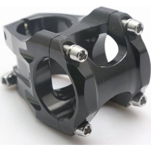 Moutain bike Black 0degree 31.8mm Clamp Diameter 35/45/55mm Stem