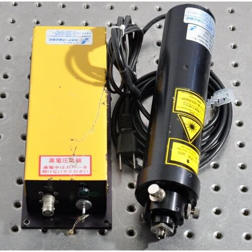 HE-NE HN-510P laser 2mW 632.8nm with power supply PS-070 110V set sold