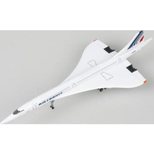 15CM 1:400 Concorde Air France 1976-2003 Airline Model Alloy Collectible Display Toy Airplane Model Collection Kids Children