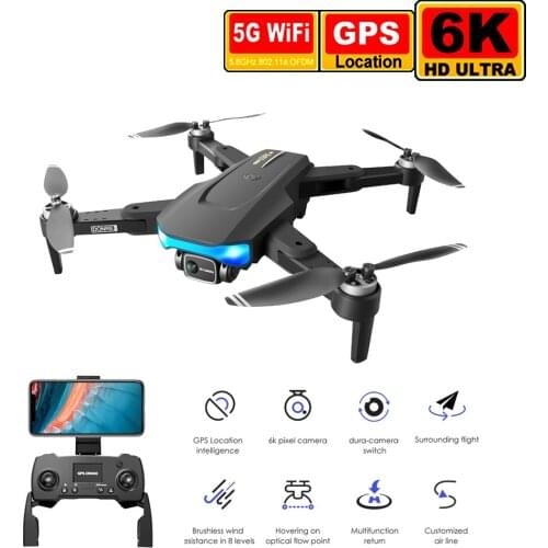 2021 NEW LS38 Drone FPV GPS 5G WiFi 6K HD Camera Professional Aerial Photography Brushless Motor RC Quadcopter VS L900 SG907