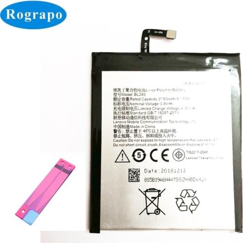 New 2150mAh Replacement Battery For Lenovo S60a S60-a Cellphone Mobile Phone