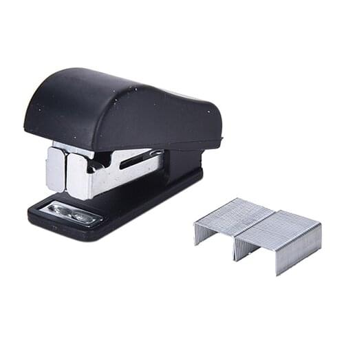 Portable Quality Kawaii Mini Small Stapler Useful Mini Stapler Staples Set Office Binding Stationery