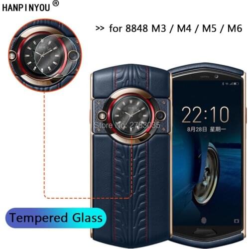 For 8848 M3/ M4/ M5 /M6 Clear Back Camera Lens Protector Rear Camera Lens Cover 2.5D 9H Toughened Tempered Glass Protection Film