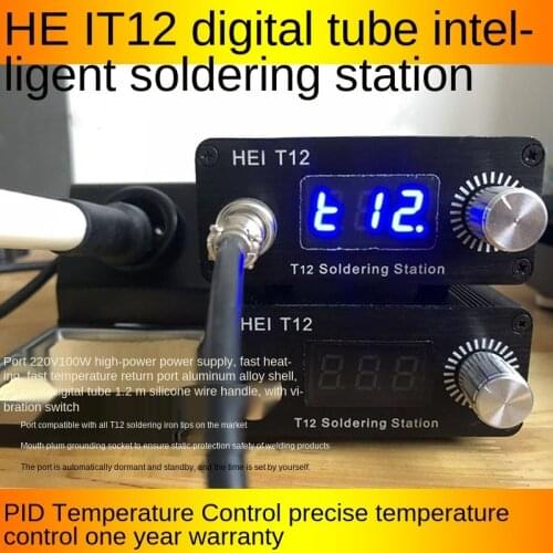 T12 white light adjustable/constant temperature welding table repair electric soldering iron/welding tools DIY control board