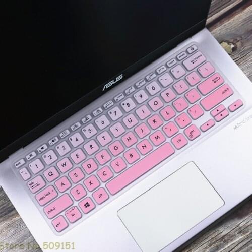 For ASUS VivoBook 14 M409DA M409D M409B M409BA M409 M 409 DA FJ FB 14 Inch Laptop Silicone Keyboard Cover Skin Protector