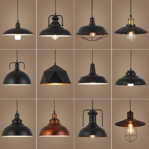 Vintage Pendant Lights Kitchen Farmhouse Retro Russia Chandelier Hanging Lamp E27 Industrial Indoor light for Living Dining Room