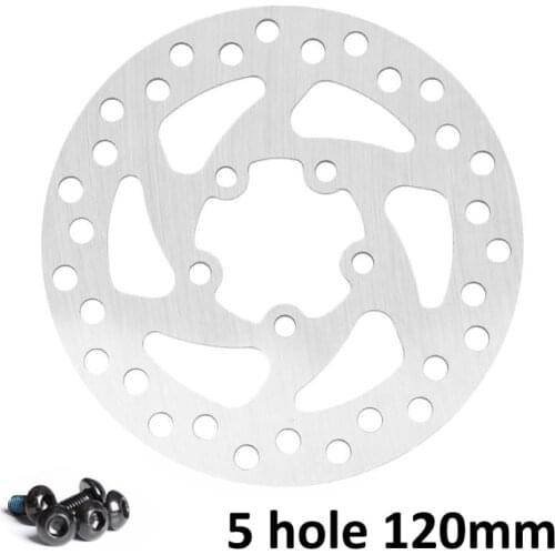 1pc 110mm/120mm Rear Brake Disc Alloy Rear Brake Pads For Xiaomi Mijia M365 Pro Electric Scooter Skateboard Replacement Parts