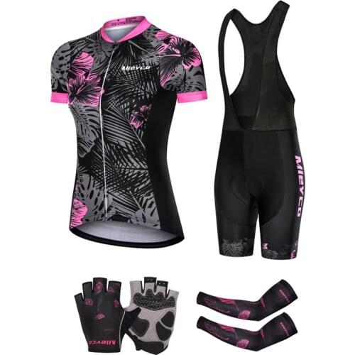 Womens Suit Outfit Cycling Jersey Set 2021 Road Bike Clothing MTB Shorts Female Dress Bicycle Clothes MTB Uniform Race Bodysuit