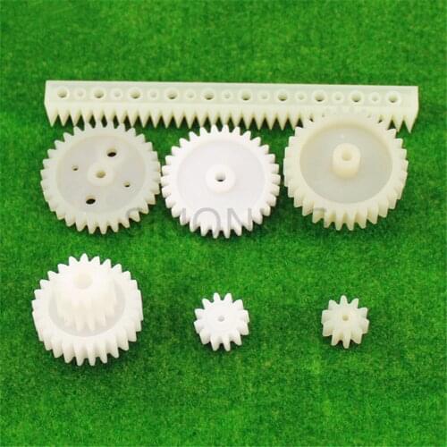 1pcs M1 Plastic Gears 12T 30T 26T Module 1 Combination Reduction Gears DIY
