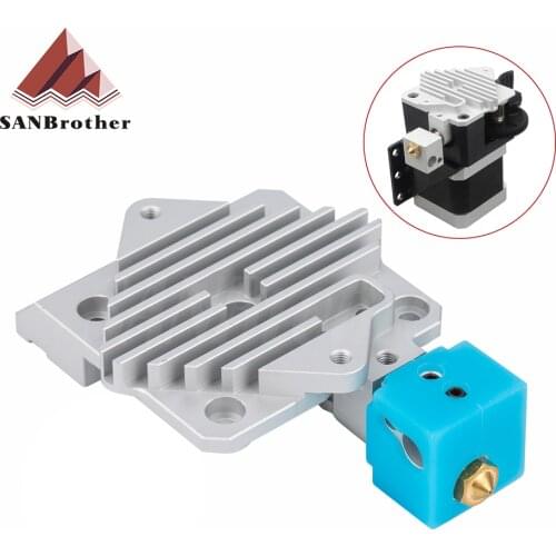 3D Printer Parts Titan Aero HeatSink aluminum Cooling block V6 titan Extruder Short Range Hotend 1.75mm Radiator 1pc
