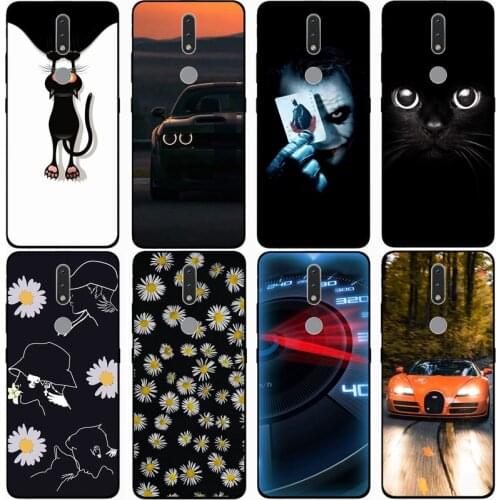 For NOKIA 2.4 Case Rose Wolf Cute Patterned Cover Soft Silicon Phone Case for Nokia 2.4 Top Quality