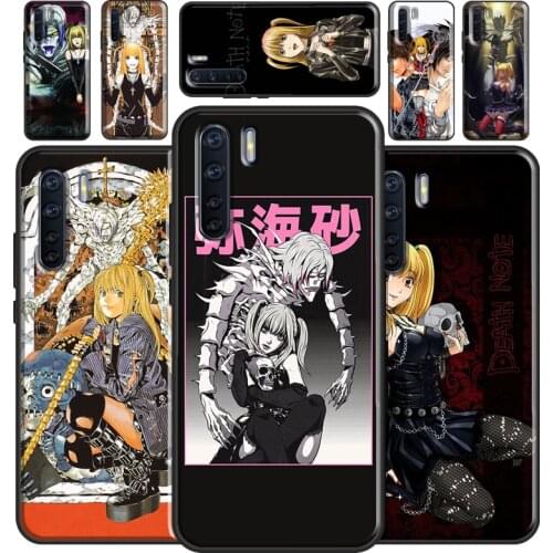 Rem and Misa Death Note Anime Case For OPPO Reno2 Z Find X3 Pro A3S A5S A15 A52 A72 A83 A91 A93 A5 A9 A31 A53 2020 Cover