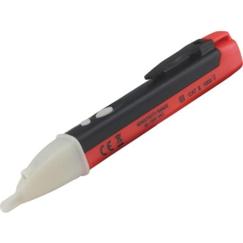 Sensor Tester Pen 90-1000V Smart Non-Contact Red LED Light Socket Wall Meter 1AC-D Voltage Detector Voltmeter Electric Indicator