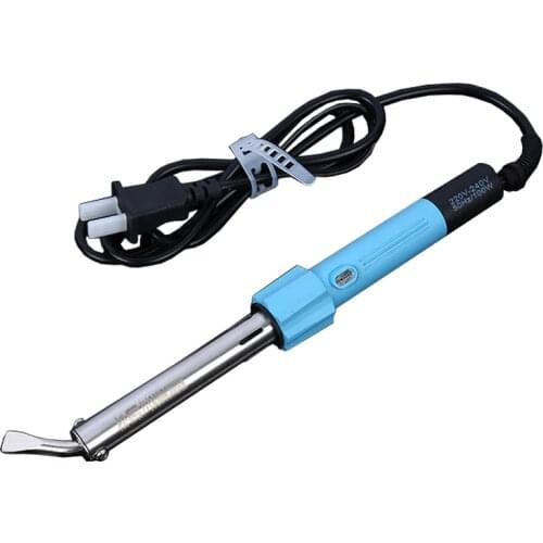 High Power 80W 100W Electric Soldering Iron Welding Equipment Tool Elbow Outside Heat Knife Tip Solder Iron Head
