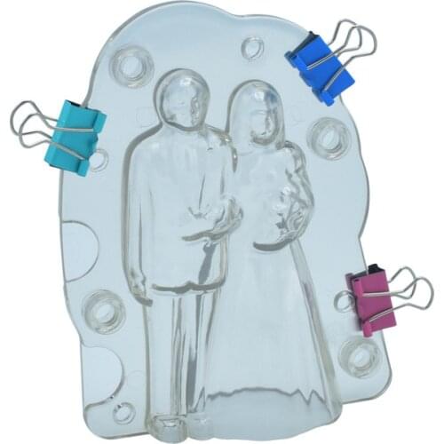 Wedding Cookie Cutter Plastic Biscuit Knife Baking Fruit Cake Kitchen Tools Mold Embossing Printing