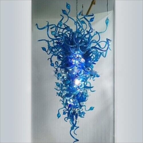 Art Decorative Designer Glass Pendant Lamps Hand Blown Murano Glass Chandelier Lamps
