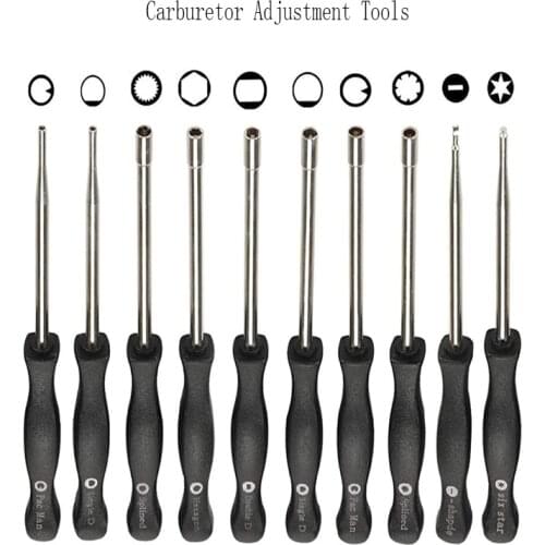 Carburetor carb Adjusting hand Tool Pac Man Double D Hexagon Hex Socket Screwdriver Driver Chainsaw Speed Adjustment Repair Tool
