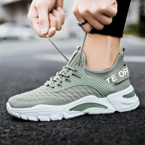 Summer breathable woven sports shoes Korean fashion shoes versatile casual shoes light mens shoes soft soled casual shoes