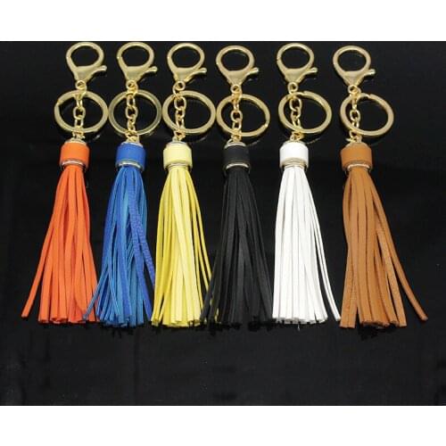 2Pcs Fashionable PU Leather Hang Tassels Fringe DIY Craft Material Tassel Trim Jewelry Sachet Curtain Car Hang Decor Accessories