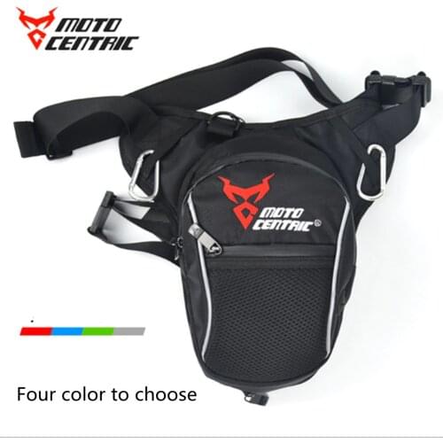 Motorcycle Leg Bags Waterproof Drop Leg Black Bag Waterproof Nylon Motorcycle Bags Outdoor Casual Waist Bag Motorcycle Motorbike