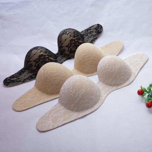 Invisible Self Adhesive Chest Stickers Non-slip Gather Breast Liftup Nipple Hide Wedding Party Underwear Bra A B C D Cup