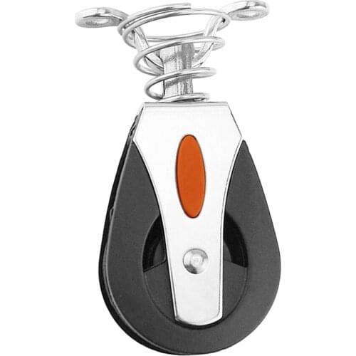 New Pulley, Rotating Pulley, Single Wheel Block, Load, Lift, 2 8mm Rope Cable