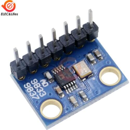 Low Power AD9833 Programmable Microprocessors Serial Module DC 2.3V-5.5V Sine Square Wave DDS Signal Generator Module