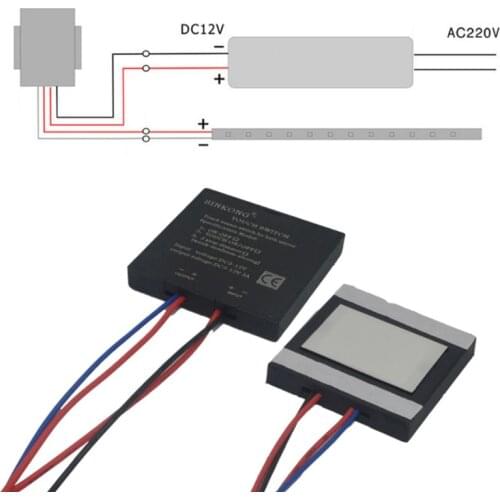 5-12V Bathroom Mirror Switch Touch Switch Sensor for Led Light Mirror Headlight