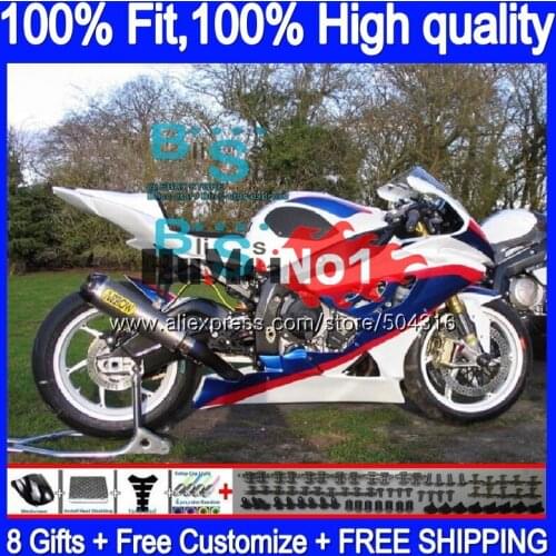 Injection blue glossy Mold For BMW S 1000 RR S 1000RR 33MC.111 S1000 RR 2015 2016 2017 2018 S1000RR 15 16 17 18 OEM Fairings Kit