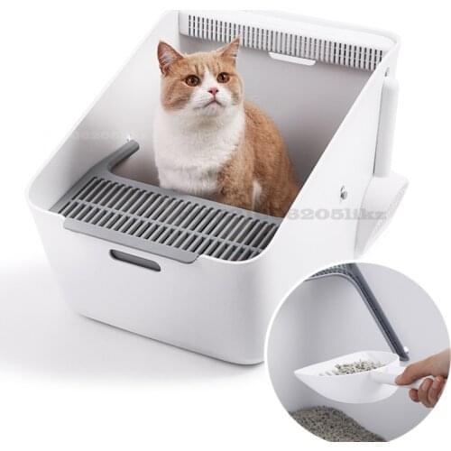 Smart-sensing Cat Litter Basin Automatic Deodorization Cat Toilet Large Anti-splashing Cat Supplies Cat Litter Box Enclosure