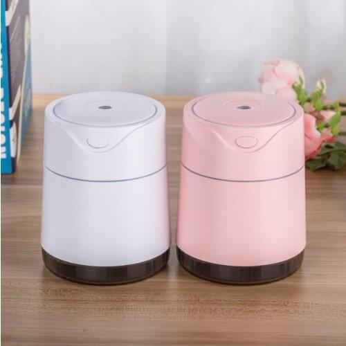 320ML USB Air Humidifier with Battery Diffuser Mist Maker Fogger Mini Aroma Atomizer Car Essential Oil Diffuser Freeshipping