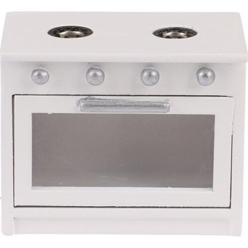 1Pc 1:12 Dollhouse Miniature Wooden Cooking Bench Stove Top Kitchen Room Furniture Toys