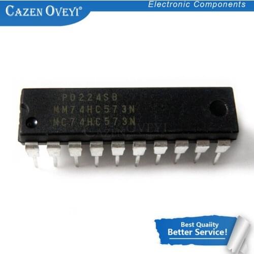 10pcs/lot SN74HC573AN SN74HC573 74HC573AN 74HC573 DIP-20 new original In Stock