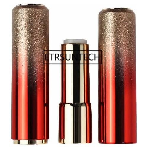 100pcs 12.1mm Plastic Round Pressed Gradient Lipstick Tube,Empty Makeup Tool Professional Lip Balm Storage Package F3748