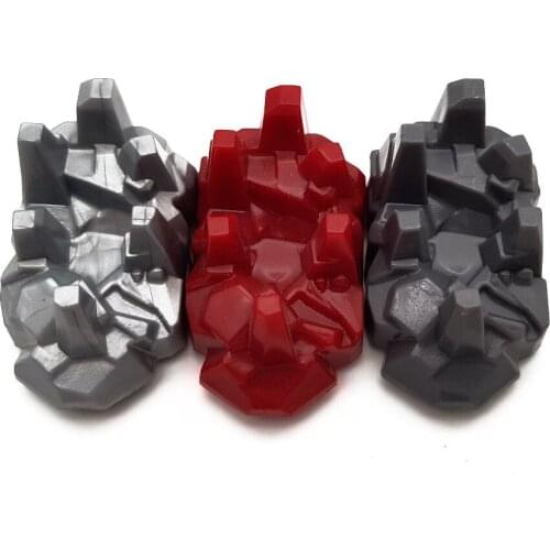 100pcs/lot Kennie DIY MOC Building Blocks Compatible with Constraction part NO.11268 Shell 3X5X3 WDouble d=3.2