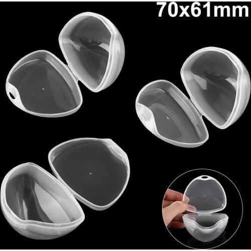 3pcs Baby Soother Holder Box Portable Baby Pacifier Nipple Box Transparent Pacifier Storage Cover Case