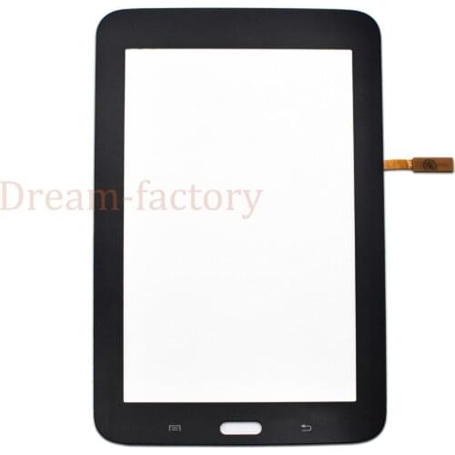 50PCS Touch Panel Screen Digitizer Glass Lens for Samsung Tab 3 Lite T113 T116 7.0 with Adhesive Sticker