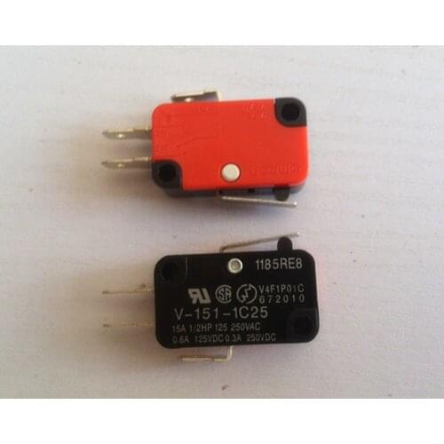 50x V-151-1C25 Momentary Limit Micro Switch SPDT Snap Action Switch