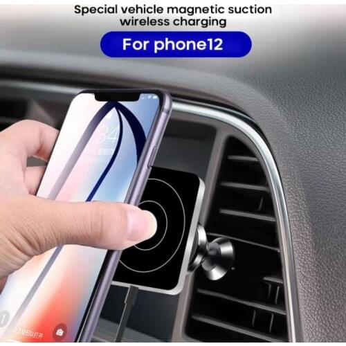 15W Fast Charging Dock Magnetic Wireless Charger For IPhone 12 Pro Max Charger For Samsung Xiaomi Quick Wireless Charger