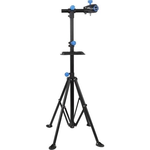 Home Mechanic Bike Repair Stand Adjustable Bicycle Maintenance Workstand Rack Fold Bike Rack Holder Storage Bicycle Repair Stand