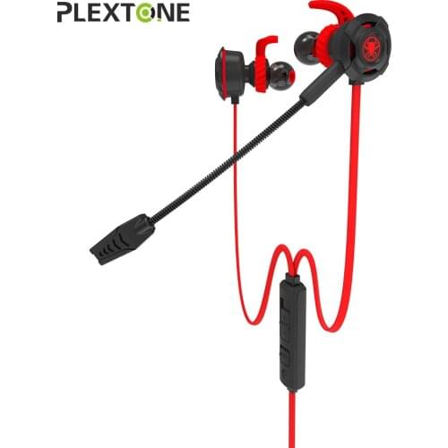 PLEXTONE G30 Gaming Earphone Long Microphone Headphone 7.1CH Headset Bass Stereo Earbuds PUGB PS4 PS5 Gamer Mobile Legend CS