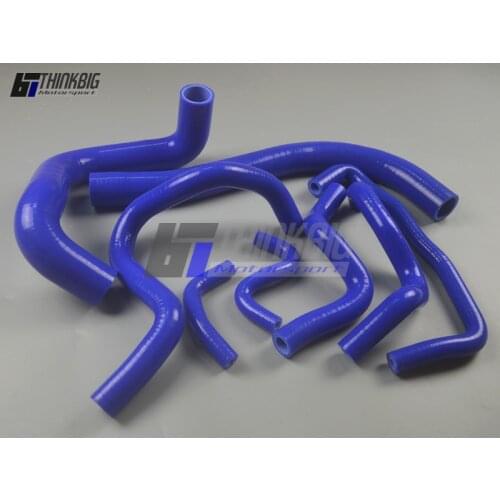 Silicone Radiator Hose Kit For 00-08 Toyota Corolla Runx/Allex/Fielder/Matrix 1.8L 1ZZ-FE