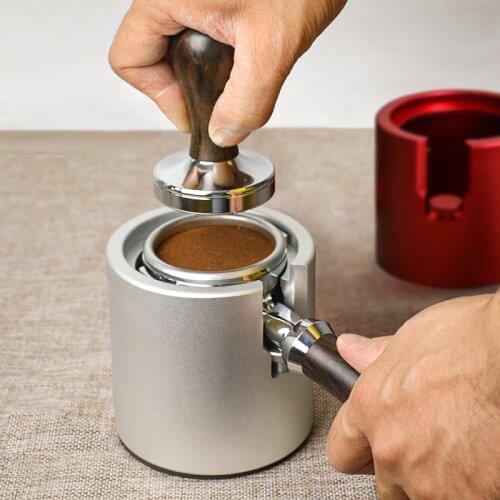 Sturdy Stainless Steel Adjustable Espresso Coffee Tamper Stand Barista Tool Tamping Holder Rack Shelf Coffee Machine Tool
