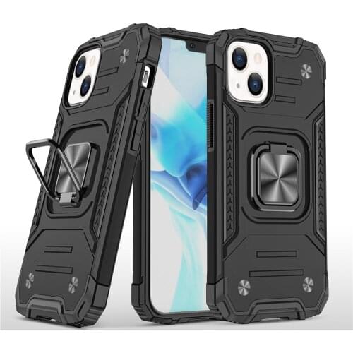 Magnetic Camera Anti-Fall Phone Case For iphone 13 mini 12 11 Pro Max XS XR SE 2020 7 8 Plus 13Pro Car Holder Ring Armor Cover