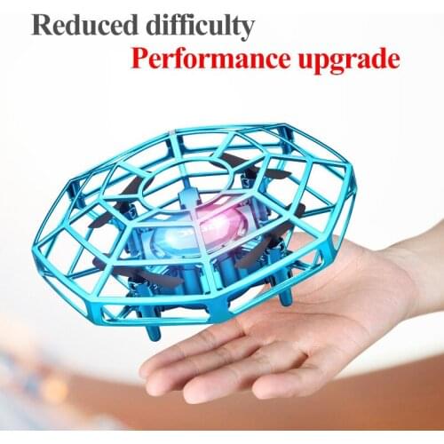 ZLRC V3 Mini Drone UFO Toys Infrared Sensing Control Hand Flying Aircraft Quadcopter Infraed RC Helicopter Kid Toy