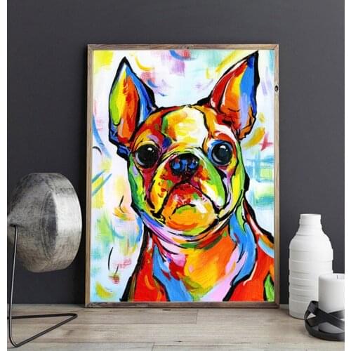New Product chihuahua 5D DIY diamond painting cross stitch diamond cross stitch mosaic diamond unfinished square Drill decor