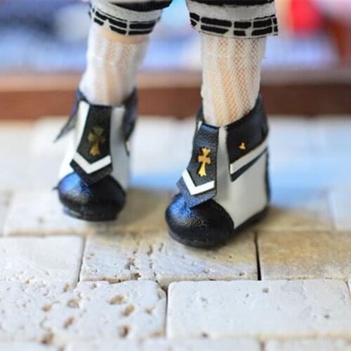 Ob11 [Cross England Boots] Obitsu11 Shoes (Suitable For Cu-Poche, Molly, 1/12Dolls)