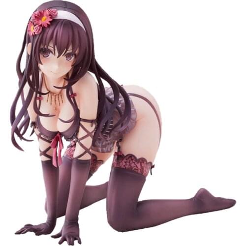 Passersby girlfriend Kasumigaoka Utaha Pajamas Anime Figure Collectibles Model Toys Hand-Made Model Decoration Doll Toy Gifts