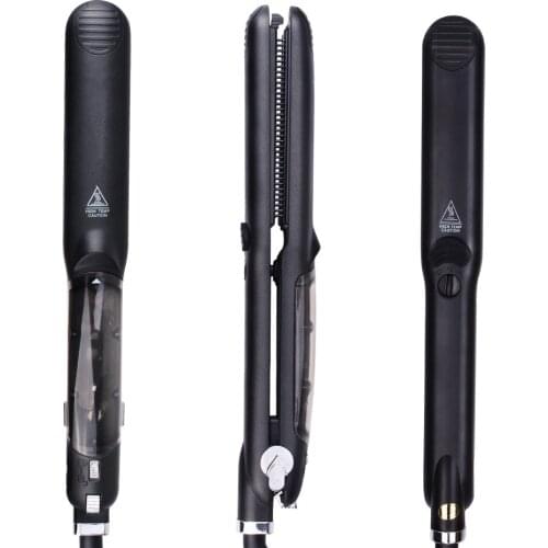 Flat Iron Tourmaline Ceramic Vapor Professional Hair Straightener with Argan Oil Infusion 2020 Hot Hair Straightening Irons